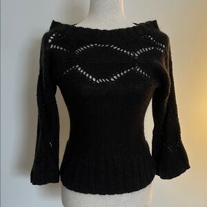 Elegant dark brown Women's Sweater